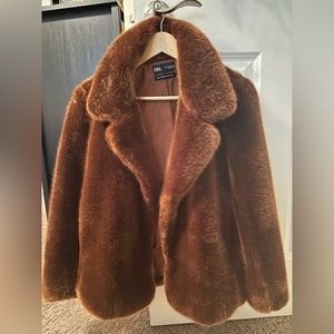 Zara Faux Fur jacket